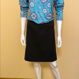 J Jill Classic Dark Gray Women's Skirt